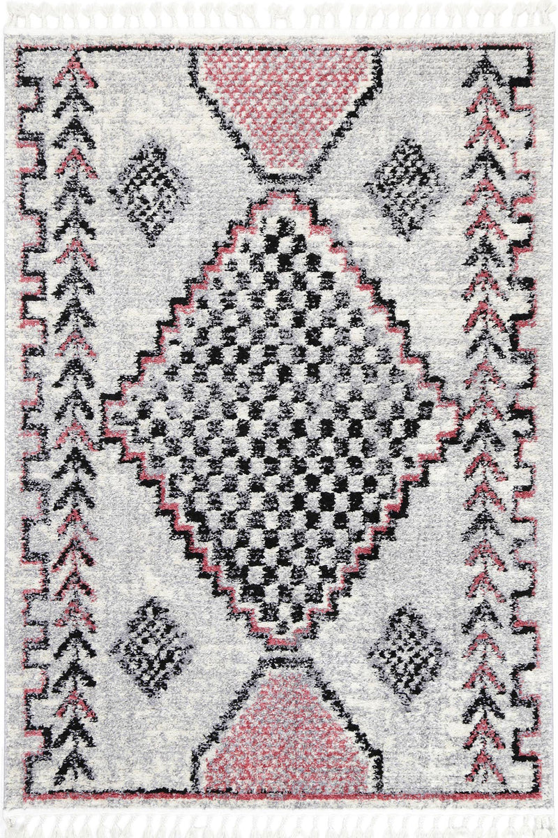 Mansur Multi Pink Bohemian Rug