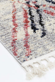 Mansur Grey Muti Line Rug