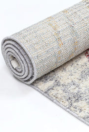 Mansur Grey Muti Line Rug