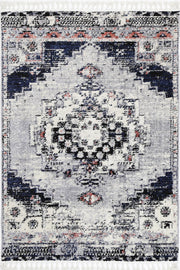 Mansur Blue Grey Oriental Rug