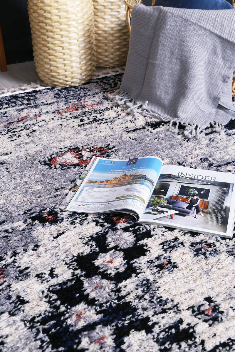 Mansur Blue Grey Oriental Rug