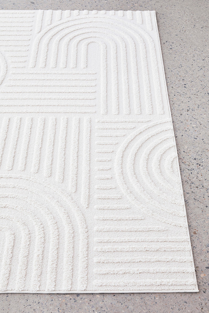 Marietta Diorite White Rug