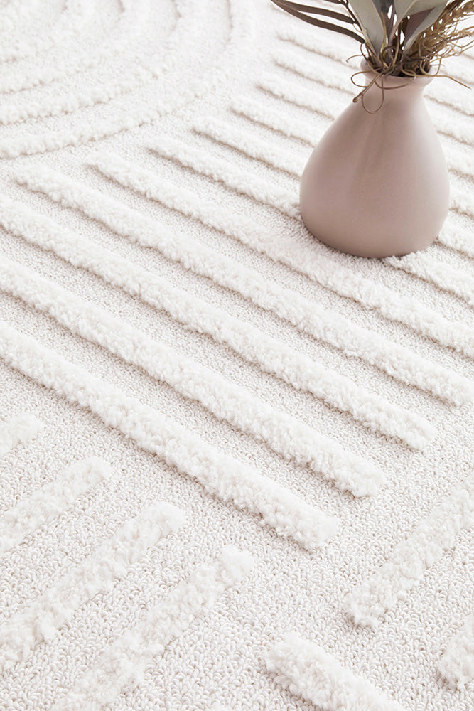 Marietta Diorite White Rug