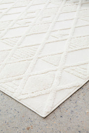 Marietta Lisbon White Rug