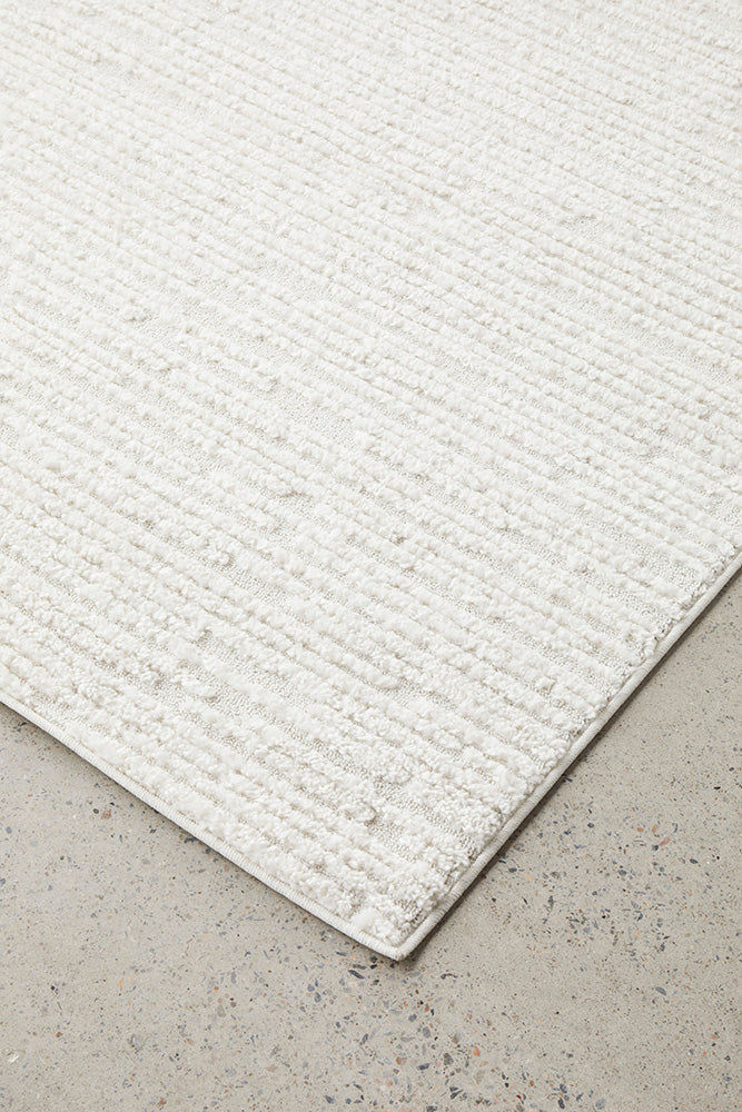 Marietta Nuri White Rug