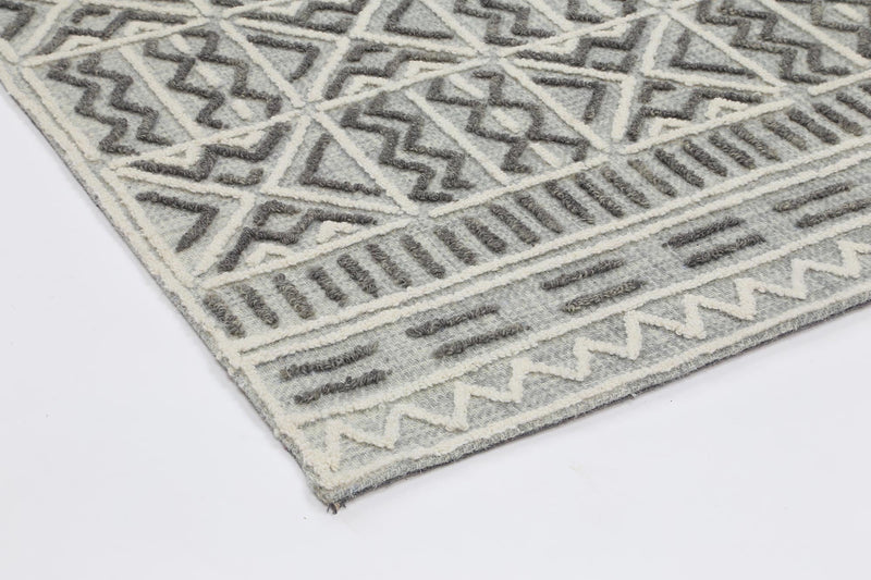 Morale Zip Grey  Rug