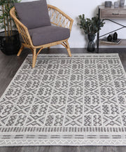 Morale Zip Grey  Rug