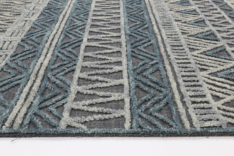 Morale Virility Charcoal Rug