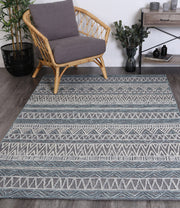 Morale Virility Charcoal Rug