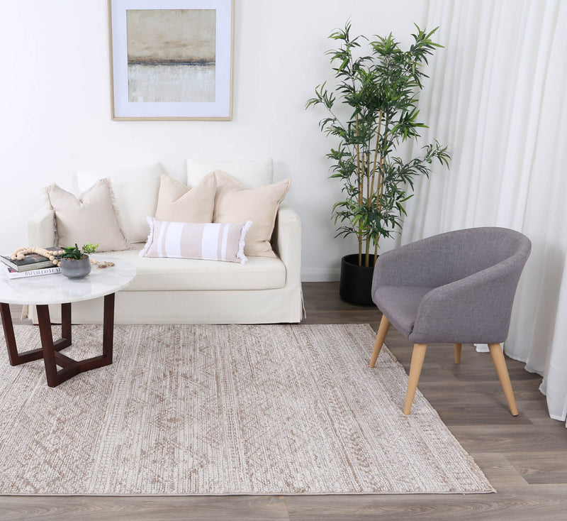 Seaport Loyakty Tribal Beige Rug