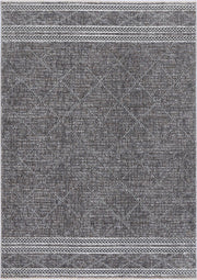 Seaport Aleph Charcoal Rug