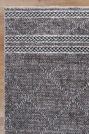 Seaport Aleph Charcoal Rug