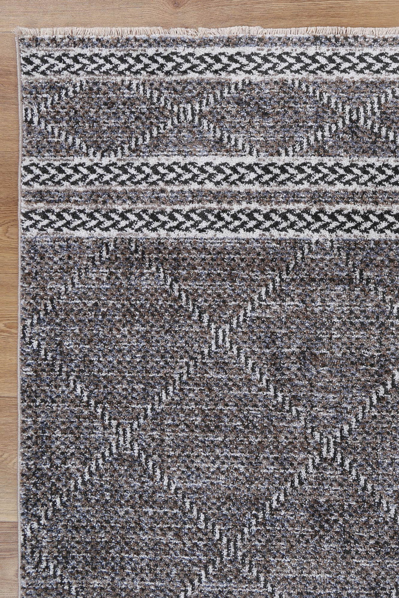 Seaport Aleph Charcoal Rug
