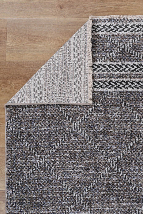 Seaport Aleph Charcoal Rug