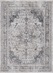 Seaport LeopardTraditional Grey Rug