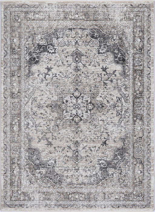Seaport LeopardTraditional Grey Rug