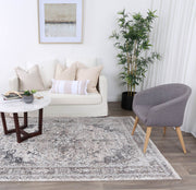 Seaport LeopardTraditional Grey Rug