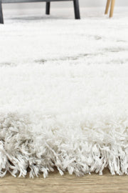 Cobi Lucky Shaggy White Rug