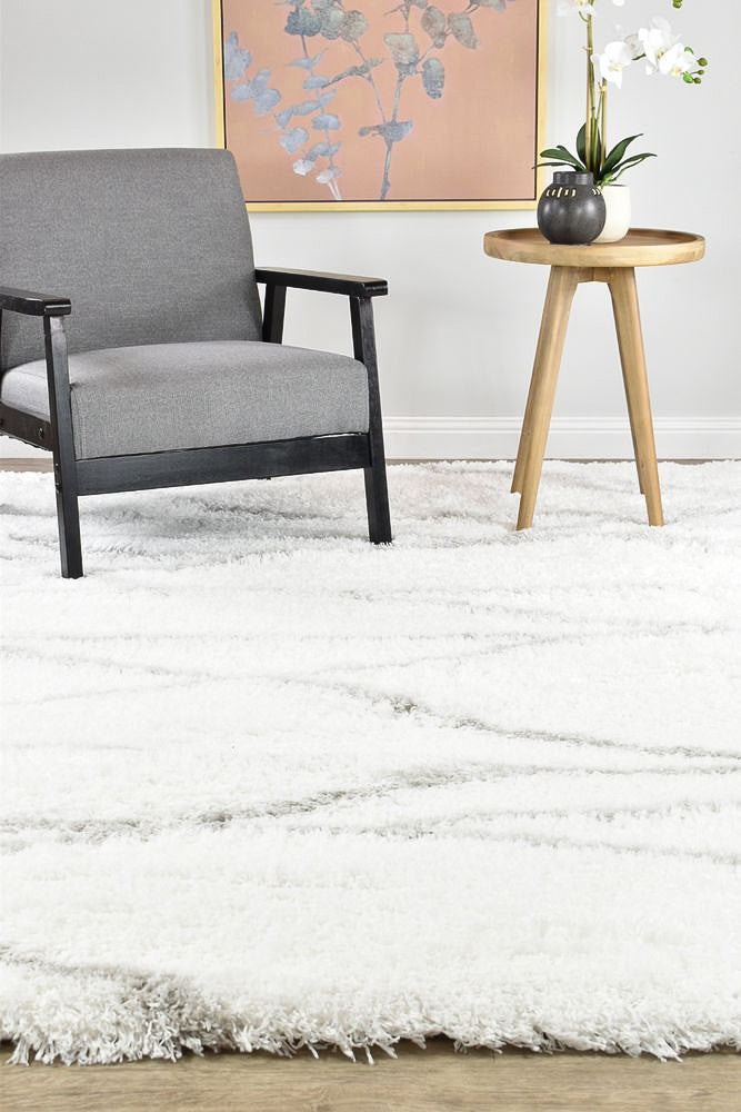 Cobi Lucky Shaggy White Rug