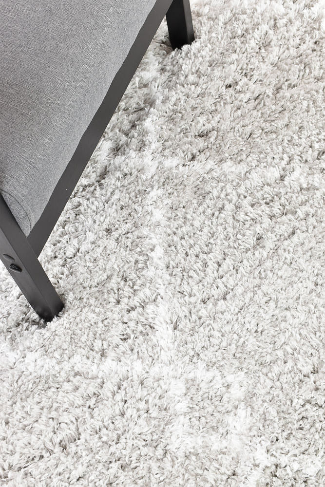 Cobi Trinket Shaggy Light Grey Rug