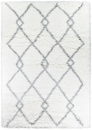 Cobi Trinket Shaggy White Rug