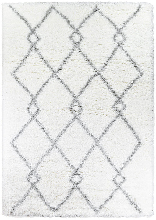 Cobi Trinket Shaggy White Rug