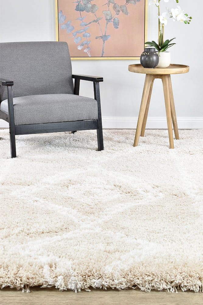 Cobi Madstone Shaggy Beige Rug