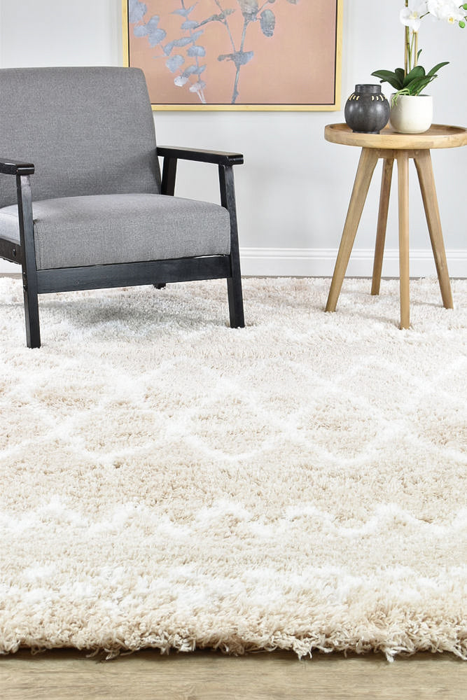Cobi Charm Shaggy Beige Rug