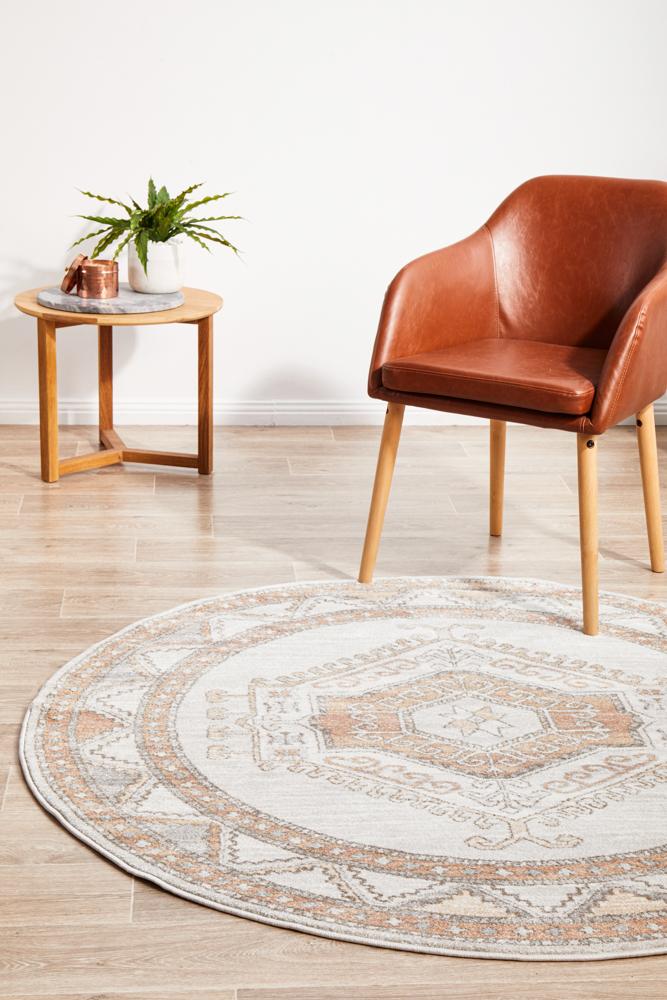 Mayday Catalan Natural Round Rug