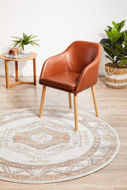 Mayday Catalan Natural Round Rug