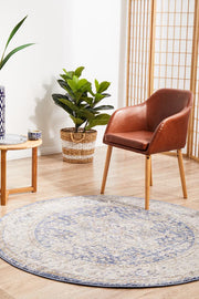 Mayday Victor Ocean Round Rug