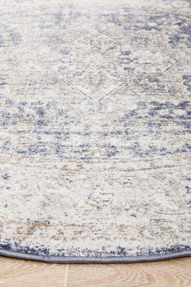 Mayday Victor Ocean Round Rug