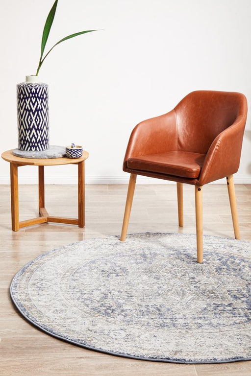 Mayday Victor Ocean Round Rug