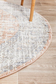 Mayday Lotsa Peach Round Rug