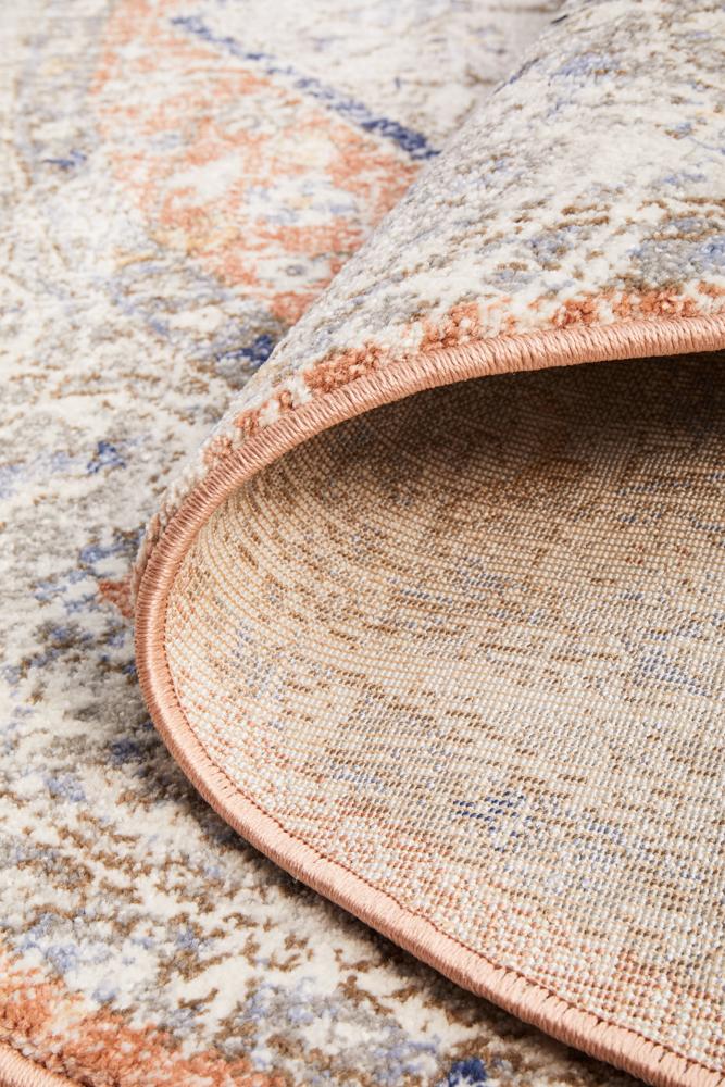 Mayday Lotsa Peach Round Rug