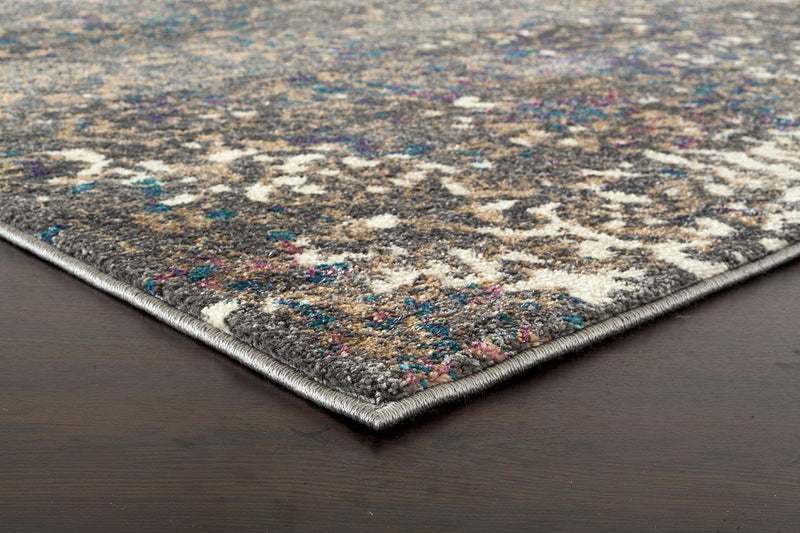 Danica Transitional Blue Grey Uniart Rug