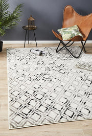 Rtemo  SixOSeven Black White Rug