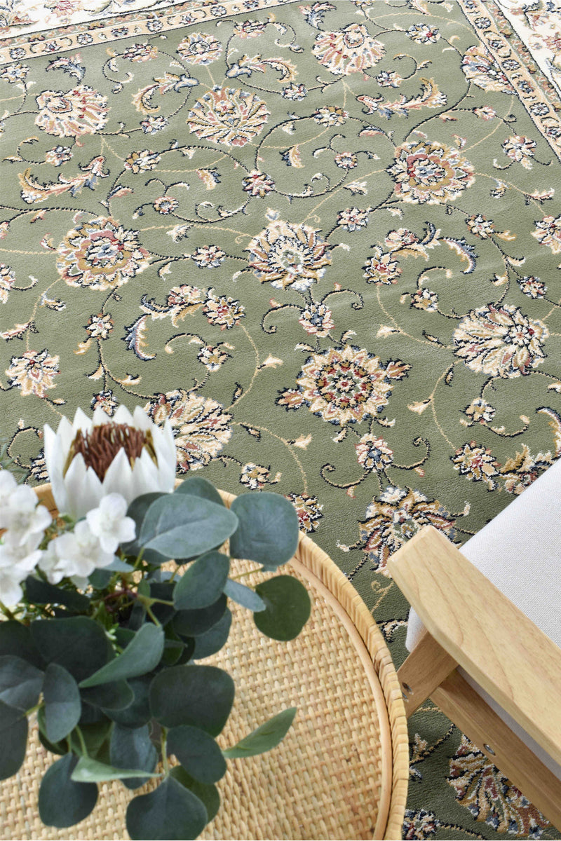 Michelan Green Rug