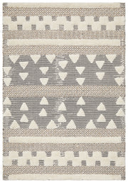 Rhythm Flow Ivory Rug