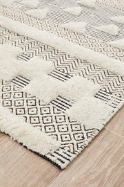 Rhythm Flow Ivory Rug