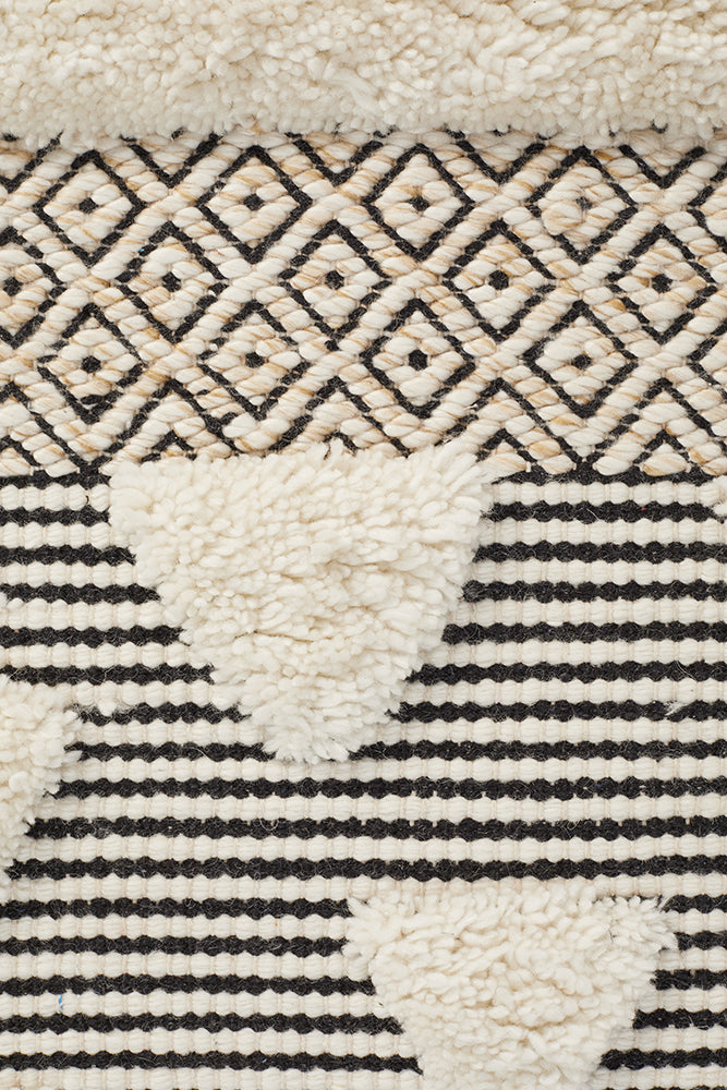 Rhythm Flow Ivory Rug