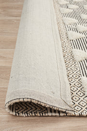 Rhythm Flow Ivory Rug