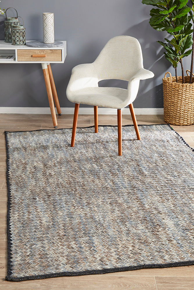 Rhythm Jazz Smoke Rug — SydneyRugsOnline
