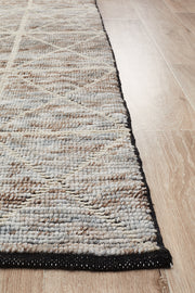 Rhythm Motif Blue Rug