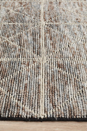 Rhythm Motif Blue Rug