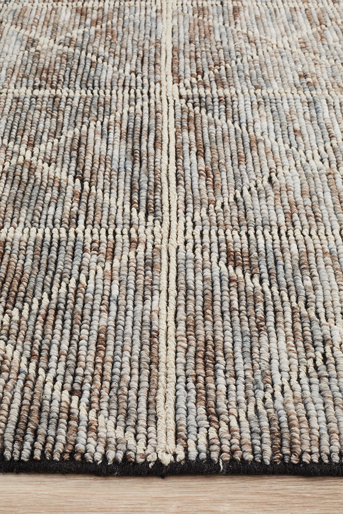 Rhythm Motif Blue Rug