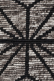 Rhythm Motif Charcoal Rug
