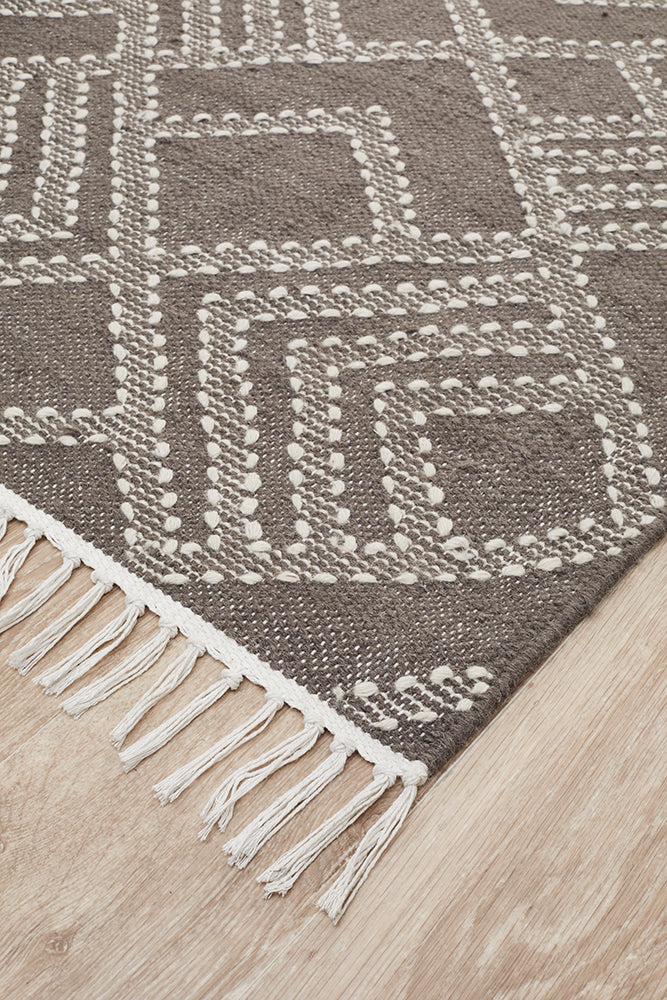 Rhythm Symphony Grey Rug
