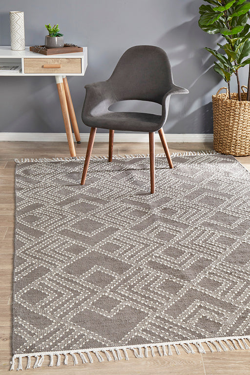 Rhythm Symphony Grey Rug