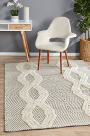 Rhythm Chime Bone Rug
